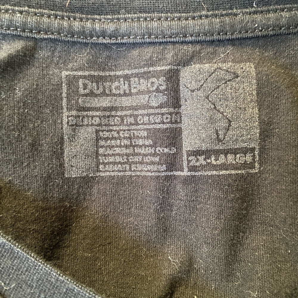 Dutch Bros “Drink One for Dane” black T-shirt - Picture 5 of 5